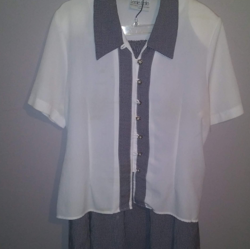 Leslie Belle Blouse and Skirt set size 14